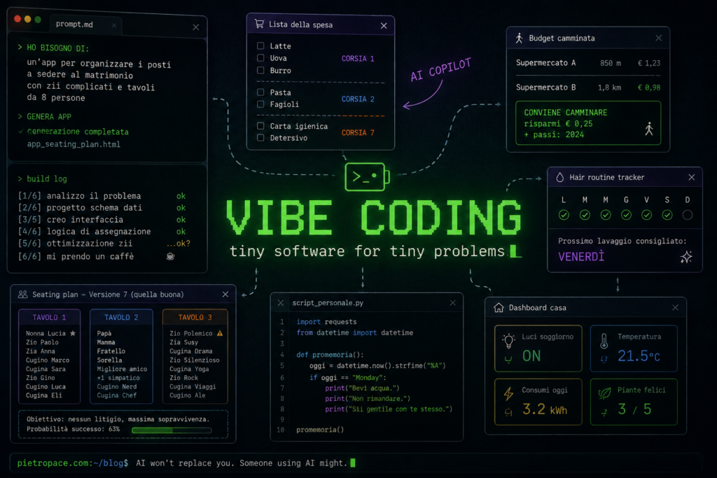 vibecoding tiny software for tiny problems